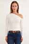 Basic One Shoulder Blouse - 6