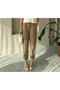 Khaki Ruby Buttoned Trousers - 3520 - 2