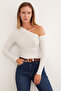 Basic One Shoulder Blouse