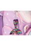Keychain with Rainbow Sequin Mermaid Tail