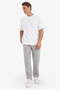 Regular Fit Waist Lace Pocket Straight Leg Thick Gray Men's Pants D7836Ax/Gr198 - 2
