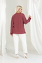Bamboo Viscose V-Neck Long Sleeve Blouse – Relaxed Fit, Plus Size (Xl–6Xl) - 4