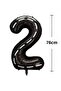 Balloon Set 2 Years Old Birthday Concept Party Supplies Race Theme Wheel Foil Helium Compatible - 4