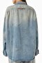 Blue Distressed Shirt - 60% Cotton, 40% Lyocell - Stylish and Comfortable Design - 3