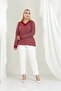 Bamboo Viscose V-Neck Long Sleeve Blouse – Relaxed Fit, Plus Size (Xl–6Xl) - 7