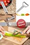 16563-11 stainless steel inox fruit vegetable peeler multi-purpose julienne slicer