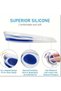 Yiwu Two Pieces of Soft Silicone Shoe Pad, Insoles for Heel Bone Spur Spürs Pink - 6
