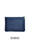 Unisex Compact Utility Organizer – Multi-Pocket Zipper Pouch for Pens, Cards & Essentials Blue - 2