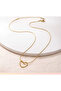 Steel Heart Necklace Does Not Tarnish - 2