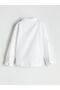 Two Mt Shop Quality Lcw Kids White Dobby Plain Standard & Regular Boys' Shirt - 4