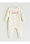 New Season Crew Neck Floral Baby Girl Jumpsuit