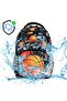 Primary School Orthopedic Waterproof 3 Compartment Primary School Boy's Backpack with Water Bottle - 4