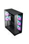 كيس أتاك AK06 ATX Full Tower ATX مع 5 مراوح 140 مم - أسود - 3