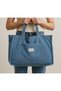 Stoned Denim Denim Jean Bag – 45X30X12 cm - 6
