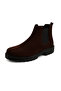 Gre0157-2 Genuine Suede Leather Non-Slip No Odor Thick Sole Chelsea Top Quality Boots - 3