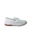 Gre0165 Genuine Leather Handmade Special Production B Buckle Thermoactive Sole White Loafer Shoes - 3