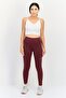 Women Sportswear Fit 7/8 Training Leggings, Maroon - 2