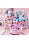 Special Character Metal Locked Piggy Bank Money Box Sweet Cute Mini Safe Safe Colorful Gift