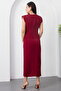 Crew Neck Buckled Ruched Dress YZC25Y228 - 6