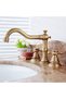 Bathroom Sink Faucet Built-In Antique Set of 3 New Imported with 7 Years Warranty - 2