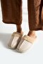 Women's Home Slippers Plush Home Slippers Noiseless Sole Warm Stylish Design - 3