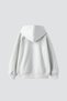 Star Stone Printed Oversize Unisex White - 2