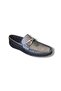 Gre0189 Genuine Soft Leather Saddler Top Quality Foldable Mythological Buckle Loafer Shoes - 5