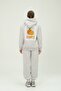Women's Oversized Tracksuit Set Sırtj - Hooded , 3 Thread Yarn Ş Fleece-Lined Polar - 3