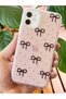 iPhone 12/12 Pro Case Glittery Black Bow Pattern Colorful Shiny Shock-Absorbing Cover - 3