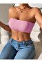 Strapless Women's Bustier Pink - 3