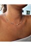 Moonstone, Blue Cat's Eye & Pearl Natural Stone Necklace |   Elegant Radiance - 2