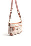 Pink - Salmon Monogram Women's Crossbody Bag Sp1160 - 2