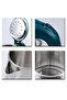 2.5L Electric Kettle 2200W – Stainless Steel, 360° Cordless, Auto Shut-Off, Washable, Black Body - 2