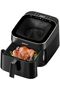 6.5L 1700W Bladeless Air Fryer - Healthy Cooking with Modern Touch (Black with Gold) - 8