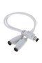 Ps2 Coupler Y Splitter Cable Mini Din Ps2 6 Pin Splitter Cable