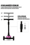 Officially Licensed 3+ Years Old Kids Scooter with Lighted 3 Wheels Stage Extendable Premium - 6