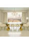 Sintra Gold 8-Seater Dining Table - 2