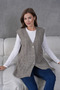 Women's Mother Knitwear Wool Vest Knitted - 7