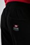 Pierson Black Relaxed Fit Embroidered Loose Fit Men's Tracksuit Bottom - 4