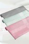 Microfiber Glass Mirror Wiping Cleaning Cloth Set for No Stain for Bureau Home Office Hygiene