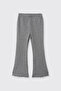 Baby Girl Wide Leg Gray Leggings