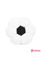 Fan Pillow Set for Home Decoration – 2 Pieces of Flower Shaped Plush Pillows - 4
