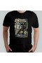 Grim Fandango Manny Calavera Unisex 100% Cotton Crew Neck T-Shirt Model 3
