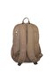 Unisex Large Size Lightweight Multi-Eye Backpack Khaki - 5