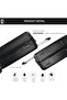 Defender 24" ABS Hard Luggage - Black + 1-Year - 3