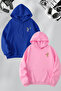 Dear Couple Combination Tom and Jerry Floral Printed Design Hooded Sweatshirt Set of 2
