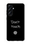 Case Compatible with Samsung Galaxy A56 Protection Shockproof Bumper Cover Dont touch (2)