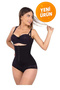 Gathered Body with Underwire – Casual Comfort, Lace Detail, Snap Design - 2