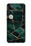 Case Compatible with Vivo V50 Lite Protection Shockproof Bumper Cover Green Pattern