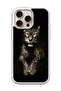 Protective Case Cover For APPLE IPHONE 16 Pro Max Leopard (White Bumper)